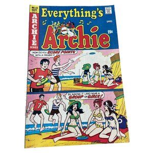 Archie Series Everythings Archie #42 Sept 1975 Comic Book Vintage Rare Find